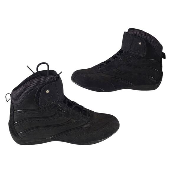 TCX 8019 WMS 6.5 X-Square Lady Motorcyle Boots #B15-010 Black Suede EU 38 - Picture 1 of 12